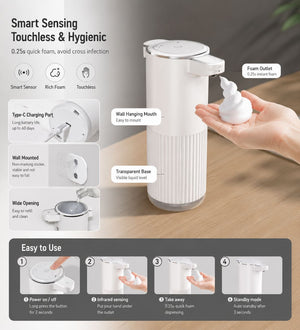 Automatic Foam Soap Dispenser — Touch-Free Luxury — view 4